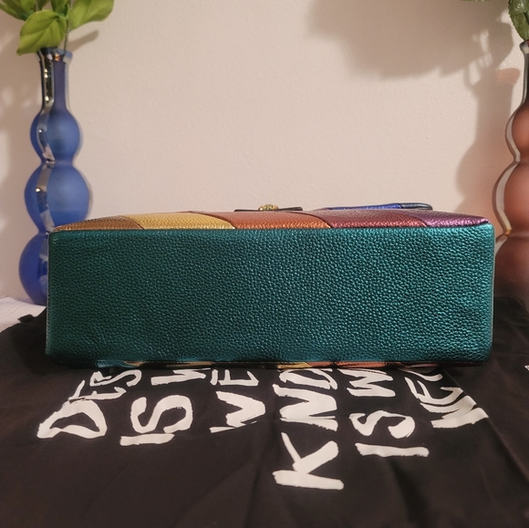 KURT GEIGER LONDON LEATHER KENSINGTON BAG - Picture 3 of 16